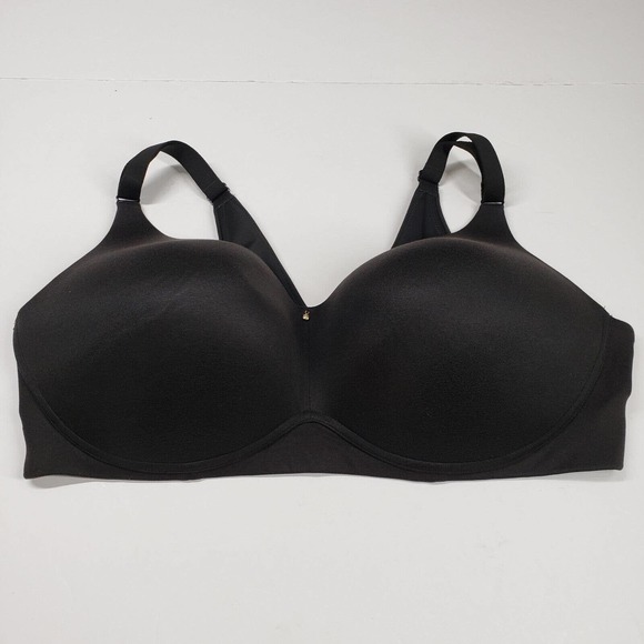 Cacique Intimates & Sleepwear Cacique Bra Womens 42ddd Black Lightly Lined Nowire Full